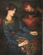 Dante Gabriel Rossetti Mariana Spain oil painting artist